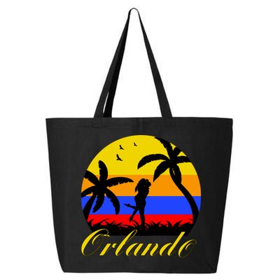 Retro Romantic Orlando Sunset 25L Jumbo Tote