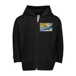 Rottweiler Toddler Zip Fleece Hoodie