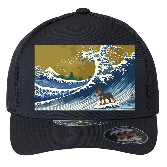 Rottweiler Flexfit Unipanel Trucker Cap