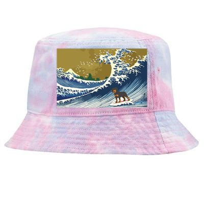 Rottweiler Tie-Dyed Bucket Hat