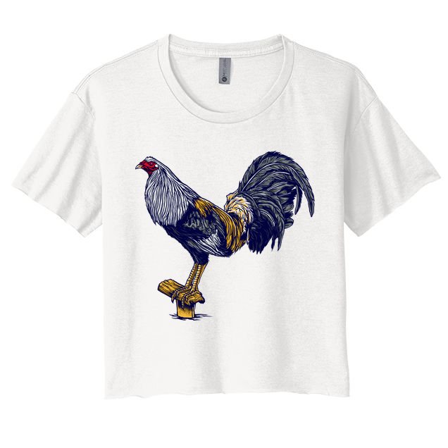 Rooster Crop Top