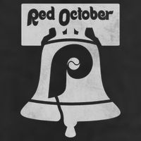 Retro Red October Philly_ Philadelphia Vintage Fan Baseball Beanie