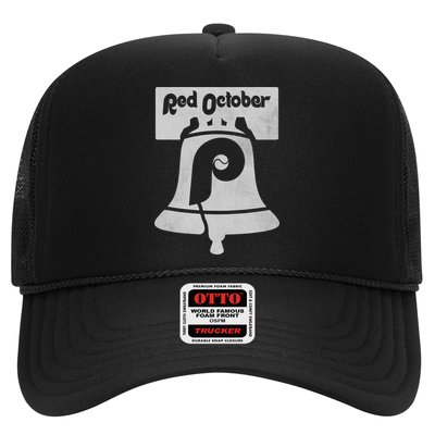 Retro Red October Philly_ Philadelphia Vintage Fan Baseball Hat