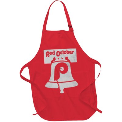 Retro Red October Philly_ Philadelphia Vintage Fan Baseball Apron