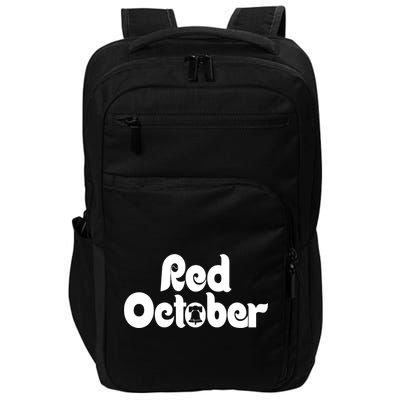 Retro Red October Philly_ Philadelphia Baseball Fan Impact Tech Backpack