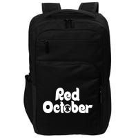 Retro Red October Philly_ Philadelphia Baseball Fan Impact Tech Backpack