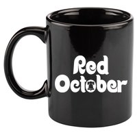 Retro Red October Philly_ Philadelphia Baseball Fan 11oz C Handle Ceramic Mug
