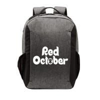 Retro Red October Philly_ Philadelphia Baseball Fan Vector Backpack