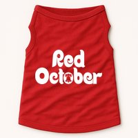 Retro Red October Philly_ Philadelphia Baseball Fan Doggie Tank