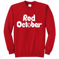 Retro Red October Philly_ Philadelphia Baseball Fan Sweatshirt