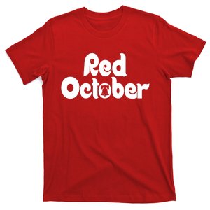 Retro Red October Philly_ Philadelphia Baseball Fan T-Shirt