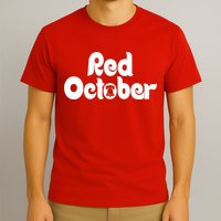 Retro Red October Philly_ Philadelphia Baseball Fan T-Shirt
