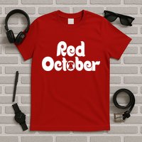 Retro Red October Philly_ Philadelphia Baseball Fan T-Shirt
