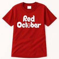 Retro Red October Philly_ Philadelphia Baseball Fan Tall T-Shirt