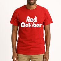 Retro Red October Philly_ Philadelphia Baseball Fan Tall T-Shirt