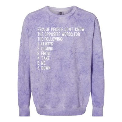 Rick Rolled Opposites Colorblast Crewneck Sweatshirt