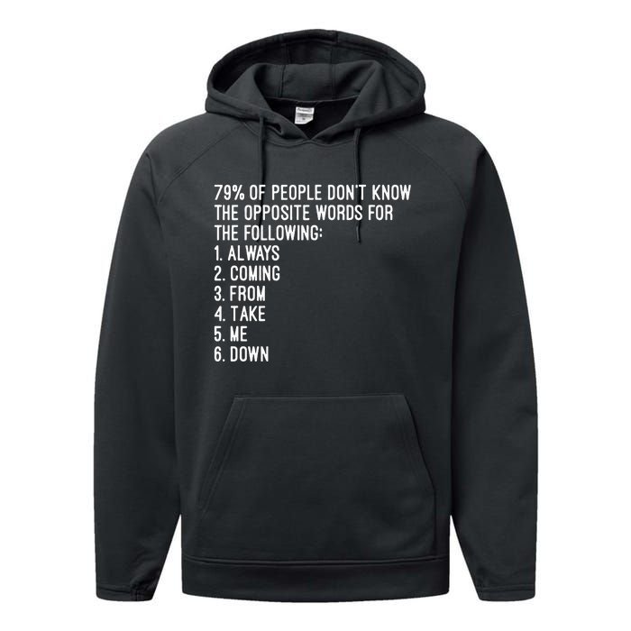 Rick Rolled Opposites Performance Fleece Hoodie