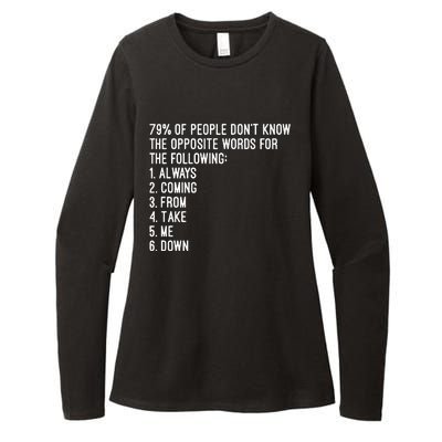 Rick Rolled Opposites Womens CVC Long Sleeve Shirt