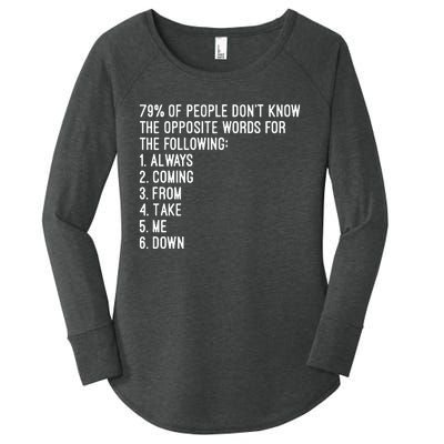 Rick Rolled Opposites Women's Perfect Tri Tunic Long Sleeve Shirt