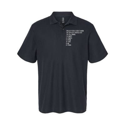 Rick Rolled Opposites Softstyle Adult Sport Polo