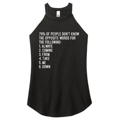 Rick Rolled Opposites Women’s Perfect Tri Rocker Tank