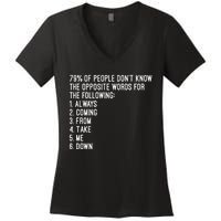 Rick Rolled Opposites Women's V-Neck T-Shirt