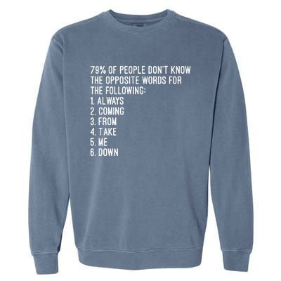 Rick Rolled Opposites Garment-Dyed Sweatshirt