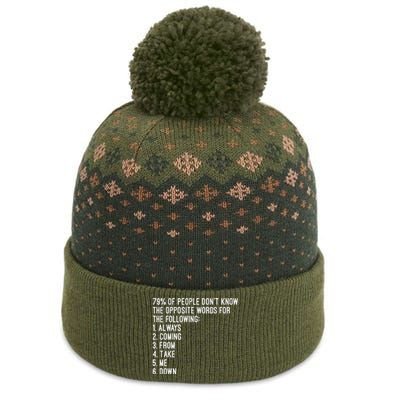 Rick Rolled Opposites The Baniff Cuffed Pom Beanie