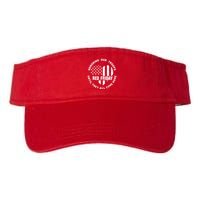 Retro Red On Friday US Military Pride And Support Visor