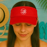 Retro Red On Friday US Military Pride And Support Visor