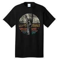 Retro Rock On Hand Horns For Rock And Roll Music Lovers Tall T-Shirt