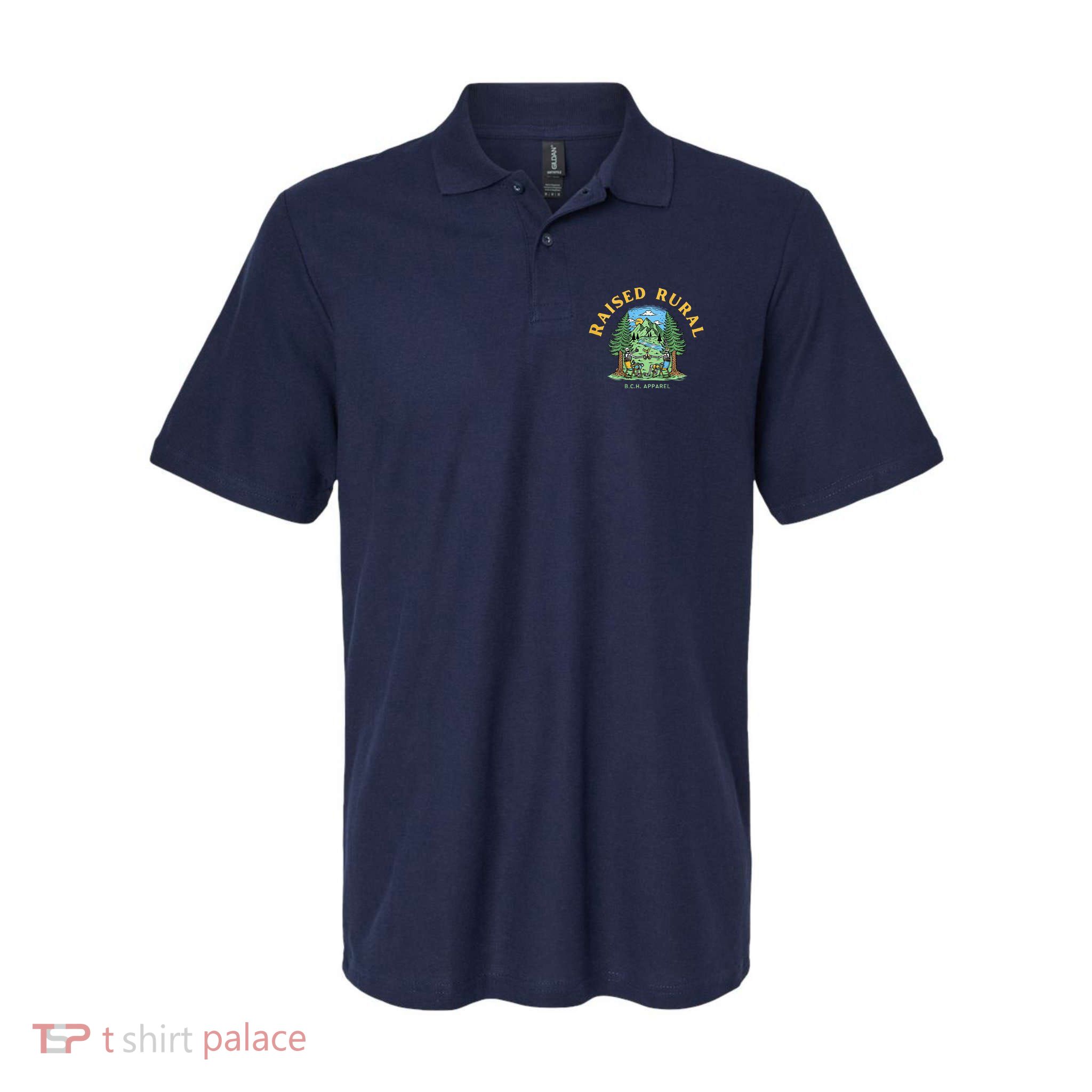Raised Rural Outdoorsy Polo