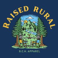 Raised Rural Outdoorsy Zip Tote Bag