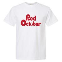 Retro Red October Philadelphia Vintage Garment-Dyed Heavyweight T-Shirt