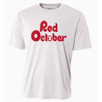 Retro Red October Philadelphia Vintage Cooling Performance Crew T-Shirt