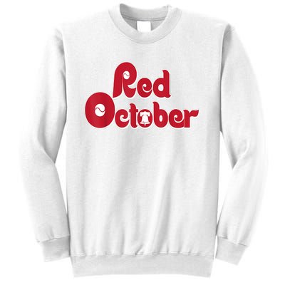 Retro Red October Philadelphia Vintage Sweatshirt