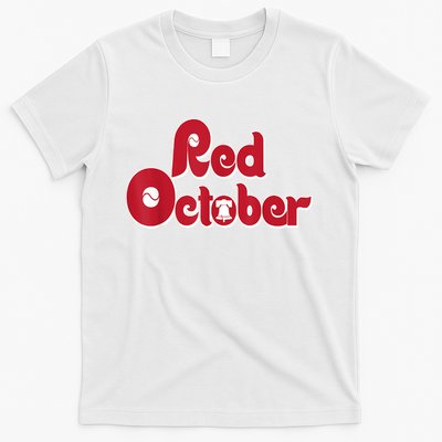Retro Red October Philadelphia Vintage T-Shirt