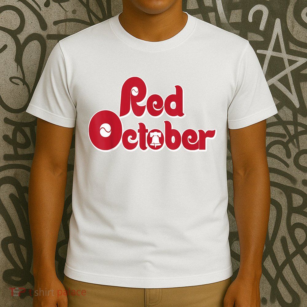 Retro Red October Philadelphia Vintage T-Shirt
