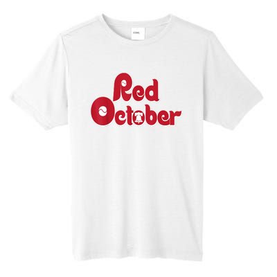 Retro Red October Philadelphia Vintage Tall Fusion ChromaSoft Performance T-Shirt