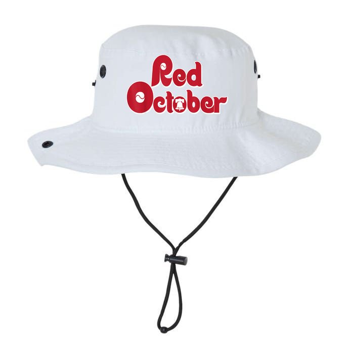 Retro Red October Philadelphia Vintage Bucket Hat