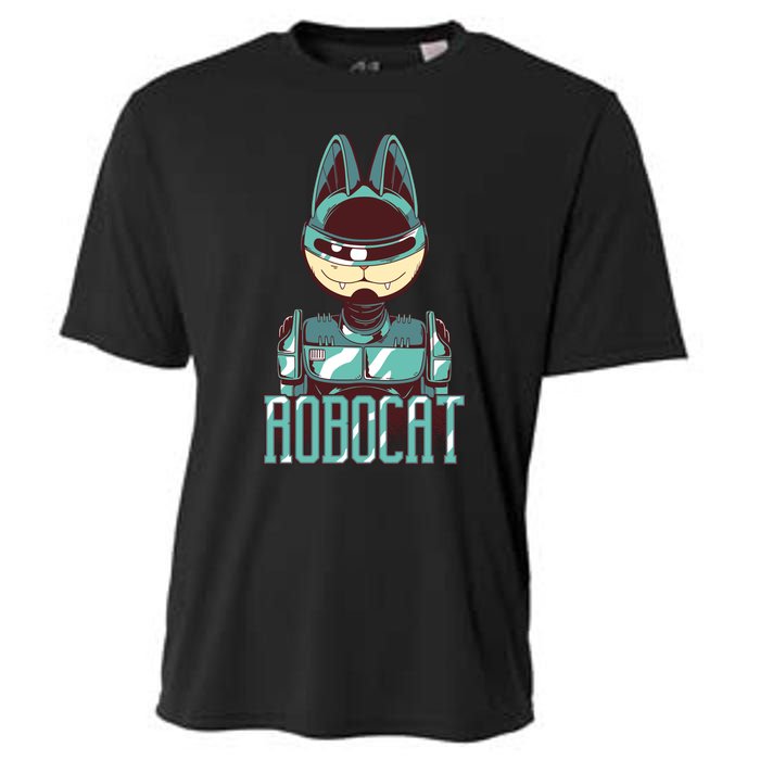 Robocat Cooling Performance Crew T-Shirt