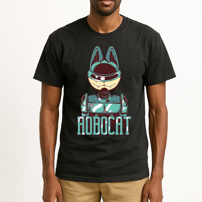 Robocat Tall T-Shirt