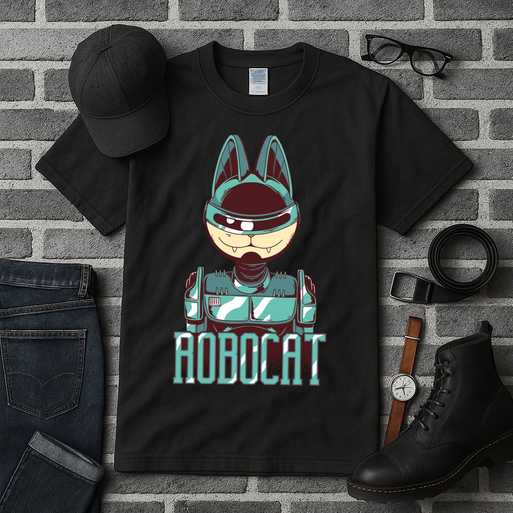 Robocat Tall T-Shirt