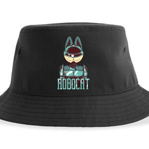 Robocat Sustainable Bucket Hat