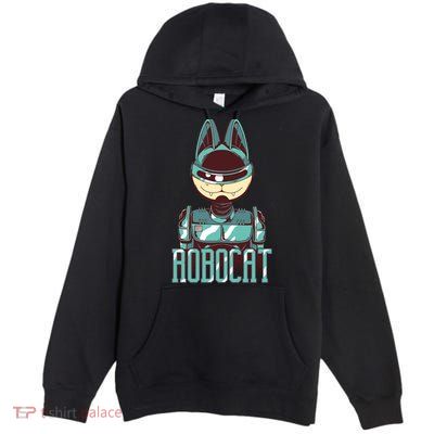 Robocat Premium Pullover Hoodie