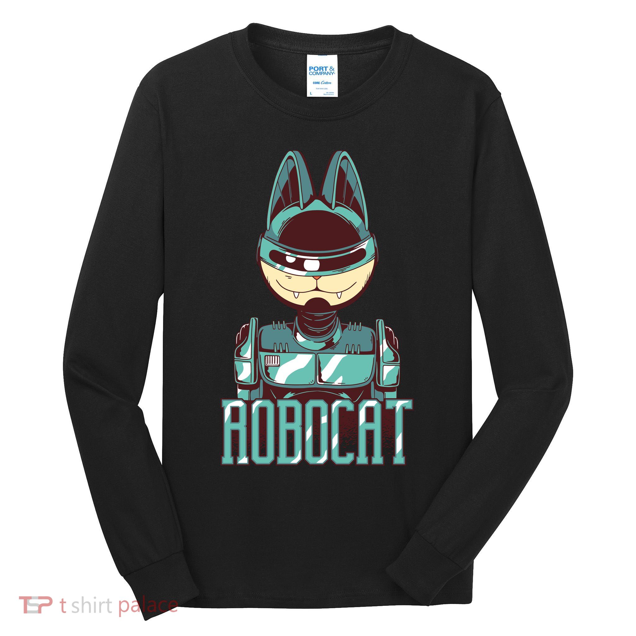 Robocat Tall Long Sleeve T-Shirt