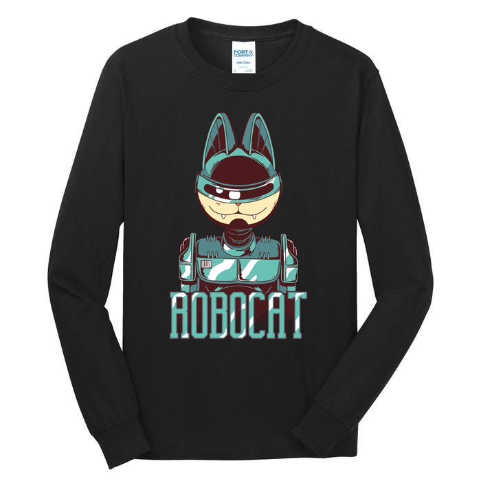 Robocat Tall Long Sleeve T-Shirt