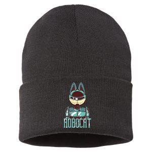 Robocat Sustainable Knit Beanie