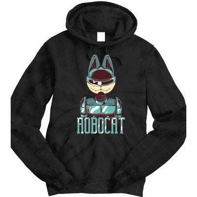 Robocat Tie Dye Hoodie