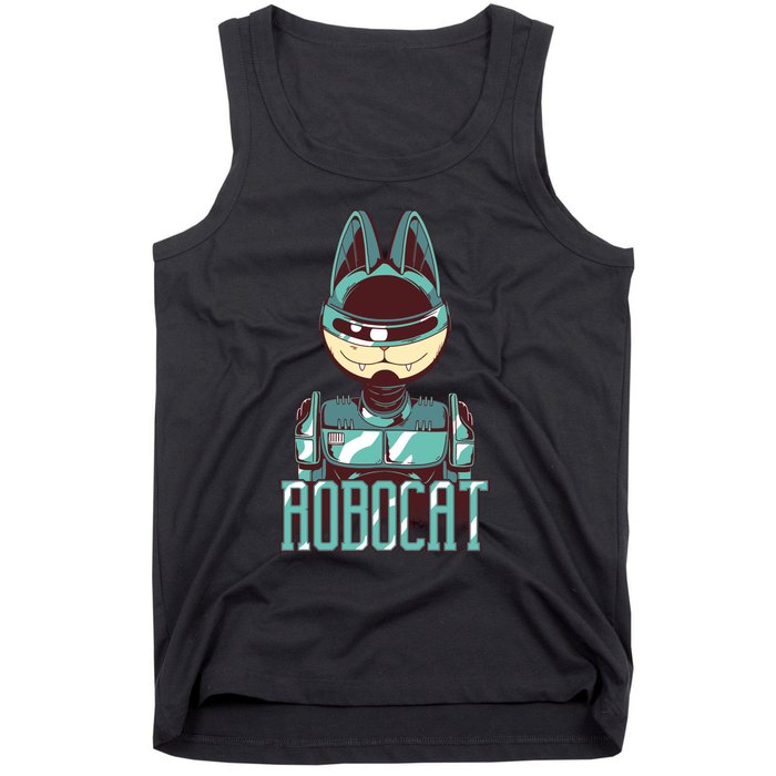 Robocat Tank Top